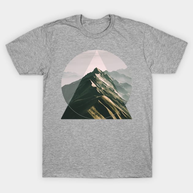 Mountain Peak T-Shirt by Bluepress